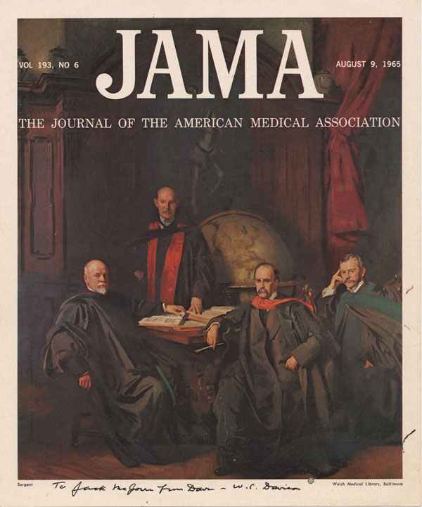 jama封面图片来源 wellcomelibrary它和《新英格兰医学杂志(nejm)